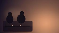 Two people in warm evening conversation at a cosy British home, illustrating how to ask someone to be your friends with benefits